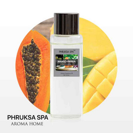 พฤกษา สปา น้ำมันหอมระเหยอโรม่าออยล์ 30 มล. Mango Papaya - PHRUKSA SPA, บ้านและสวน