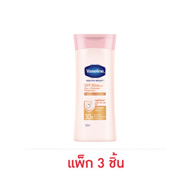 วาสลีน โลชั่น เอสพีเอฟ30 PA++ ขนาด 100 มล. (แพ็ก 3 ชิ้น) - Vaseline, เมื่อซื้อสินค้ายูนิลีเวอร์ที่ร่วมรายการครบ 399 บาท กรอกโค้ดรับส่วนลดเพิ่ม