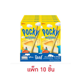 กูลิโกะ ป๊อกกี้ กลิ่นเบคชีสเค้ก 31 กรัม (แพ็ก 10 ชิ้น) - Glico, บิสกิต