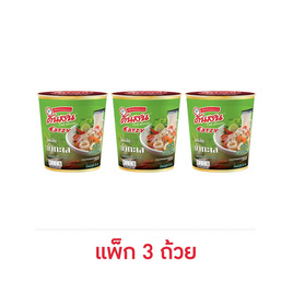 ต้นสน วุ้นเส้นกึ่งสำเร็จรูปแบบคัพ รสยำทะเล 31 กรัม (แพ็ก 3 ถ้วย) - ต้นสน, ต้นสน