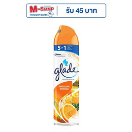 เกลดสเปรย์ สปาร์คกิ้งส้ม 320 มล. - Glade, เกรด ผลิตภัณฑ์ปรับอากาศภายในบ้าน