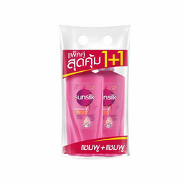 ซันซิล แชมพูผมมีน้ำหนัก (ชมพู) 325 มล. (แพ็กคู่) - Sunsilk, แชมพูและครีมนวดผม