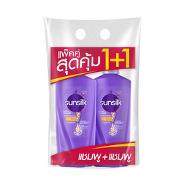 ซันซิล แชมพู เพอร์เฟค สเตรท สูตรผมตรง (ม่วง) 325 มล. (แพ็กคู่) - Sunsilk, ความงามและของใช้ส่วนตัว