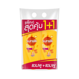 ซันซิล แชมพู ซอฟต์&สมูท สูตรผมลื่น (เหลือง) 325 มล. (แพ็กคู่) - Sunsilk, แชมพูและครีมนวดผม