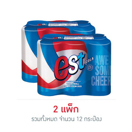 เอสโคล่า 325 มล.  (แพ็ก 6 กระป๋อง) - Est, เครื่องดื่มและผงชงดื่ม