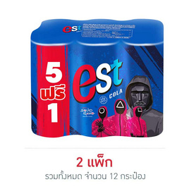 เอสโคล่า 325 มล.  (แพ็ก 6 กระป๋อง) - Est, เครื่องดื่มและผงชงดื่ม