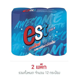 เอสโคล่า 325 มล.  (แพ็ก 6 กระป๋อง) - Est, สินค้าขายดี