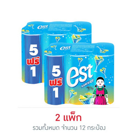 เอสกามิกาเซ่ไลม์ 325 มล. (แพ็ก 6 กระป๋อง) - Est, น้ำอัดลม