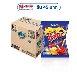 แจ็กซ์ มันฝรั่งแท่งพร้อมซอสมะเขือเทศ 32 กรัม (ยกลัง 30 ชิ้น) - แจ็กซ์, แจ็กซ์