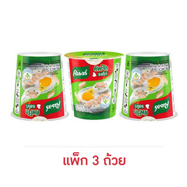 คนอร์คัพโจ๊ก รสไก่ 32 กรัม (แพ็ก 3 ถ้วย) - คนอร์, ยูนิลีเวอร์ ผลิตภัณฑ์อาหาร