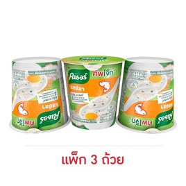 คนอร์คัพโจ๊ก รสปลา 32 กรัม (แพ็ก 3 ถ้วย) - คนอร์, Unilever official shop