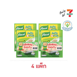 คนอร์คัพโจ๊กซอง รสหมู 32 กรัม (แพ็ก 3แถม1) 4แพ็ก - คนอร์, เครื่องปรุงรสและของแห้ง