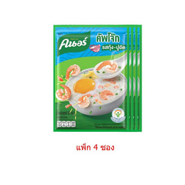 คนอร์คัพโจ๊กซอง รสกุ้ง-ปูอัด 32 กรัม (แพ็ก 4 ซอง) - คนอร์, คนอร์