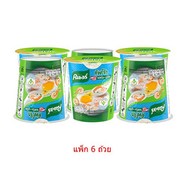 คนอร์คัพโจ๊กรสกุ้ง-ปูอัดชนิดถ้วย 32 กรัม (แพ็ก 6 ถ้วย) - คนอร์, Unilever official shop