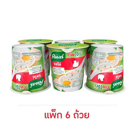 คนอร์คัพโจ๊กรสไก่ชนิดถ้วย 32 กรัม (แพ็ก 6 ถ้วย) - คนอร์, โจ๊ก/ข้าวตุ๋น/ข้าวต้ม