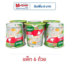 คนอร์คัพโจ๊กรสไก่ชนิดถ้วย 32 กรัม (แพ็ก 6 ถ้วย) - คนอร์, ซุปกึ่งสำเร็จรูป