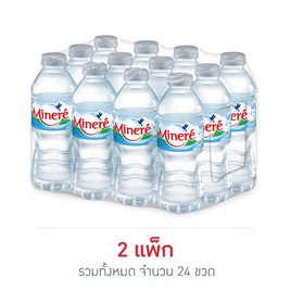 น้ำแร่ มิเนเร่ 330 มล. (แพ็ก 12 ขวด) - Minere, ผลิตภัณฑ์น้ำดื่ม