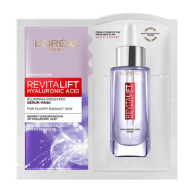 ลอรีอัล ไฮยาลูรอนิค แอซิด พลัมพิ่ง เฟรช มิกซ์ เซรั่ม มาส์ก 33 กรัม - Loreal, ดูแลผิวหน้า