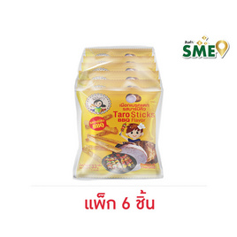 แม่นภา เผือกเบรคแตก รสบาร์บีคิว 33 กรัม (แพ็ก 6 ชิ้น) - แม่นภา, ผลไม้อบแห้ง