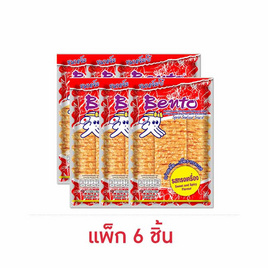 เบนโตะ ปลาหมึกอบ รสทรงเครื่อง 33 กรัม (แพ็ก 6 ชิ้น) - เบนโตะ, ผลไม้อบแห้ง