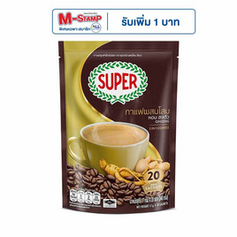 ซุปเปอร์กาแฟผสมโสม 340 กรัม (17 กรัม x 20 ซอง) - ซุปเปอร์กาแฟ, กาแฟสำเร็จรูป