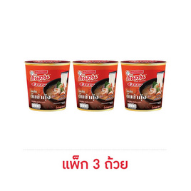 ต้นสน วุ้นเส้นกึ่งสำเร็จรูปแบบคัพ รสต้มยำกุ้ง 34 กรัม (แพ็ก 3 ถ้วย) - ต้นสน, ต้นสน