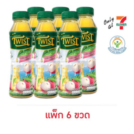 เนเจอร์ทวิสท์เอิร์ลเกรย์ลิ้นจี่ 350 มล. (แพ็ก 6 ขวด) - เนเจอร์ทวิสท์, ชา&กาแฟพร้อมดื่ม