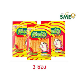 เท็นจังสติ๊ก ปลาแผ่นรสเผ็ดแซ่บ 35 กรัม - เท็นจัง, เนื้อสัตว์ปรุงรส ปลาเส้น สาหร่าย