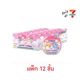 โอเค ลูกอมเคี้ยวหนึบแคร์แบร์ชิวแคนดี้ 35 กรัม (แพ็ก 12 ชิ้น) - โอเค, ลูกอม