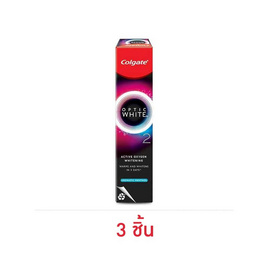 คอลเกต ยาสีฟัน อ๊อพติค ไวท์ โอทู อะโรมาติก เมนทอล 35 กรัม (แพ็ก 3 ชิ้น) - Colgate, ผลิตภัณฑ์ดูแลช่องปากและฟัน