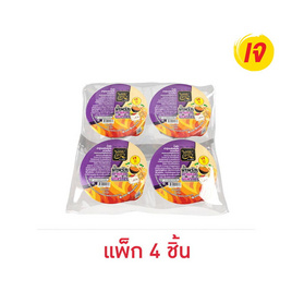 เอมโอชา น้ำพริกเต้าหู้ทอดผัดพริกขิงเจ 35 กรัม (แพ็ก 4 ชิ้น) - เอมโอชา