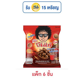 โก๋แก่ ถั่วลิสงเคลือบ รสโอวัลติน 35 กรัม (แพ็ก 6 ชิ้น) - Koh Kae, ถั่ว