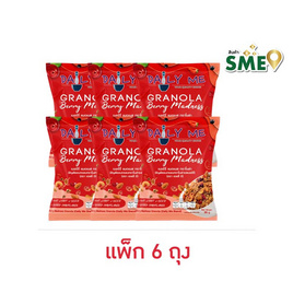 เดลลี่มี กราโนล่า รสเบอร์รี่แมดเนส 35 กรัม (แพ็ก 6 ถุง) - Daily Me, ซีเรียล