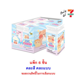 โอเค ลูกอมเคี้ยวหนึบออนนี่แบร์กลิ่นโยเกิร์ต คละแบบ 35 กรัม (แพ็ก 6 ชิ้น) - โอเค