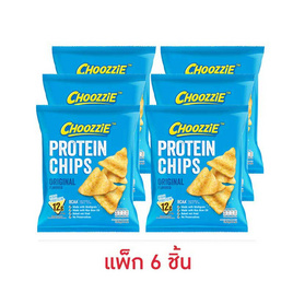 ชู้ตซี่ ขนมมัลติเกรนโปรตีนอบกรอบรสออริจินัล 35 กรัม (แพ็ก 6 ชิ้น) - Choozzie, ขนมขบเคี้ยว