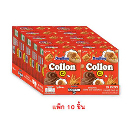 โคลลอน รสโอวัลติน 36 กรัม (แพ็ก 10 ชิ้น) - Glico