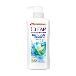 เคลียร์ แชมพู ไอซ์คูลเมนทอล (ฟ้า) 370 มล. - Clear, ของใช้ส่วนตัว และเครื่องสำอางกันน้ำ