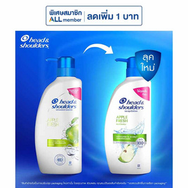 เฮดแอนด์โชว์เดอร์ แชมพู แอปเปิ้ลเฟรช 370 มล. - Head & Shoulders, แชมพูและครีมนวดผม