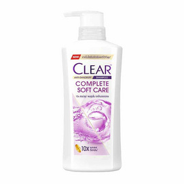 เคลียร์ แชมพู ขจัดรังแค สูตรคอมพลีท ซอฟท์แคร์ (ม่วง) 370 มล. - Clear, ความงามและของใช้ส่วนตัว