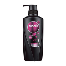 ซันซิล แชมพู โคครีเอชั่นแบล๊คไชน์ สุตรผมดำเงางาม (ดำ) 370 มล. - Sunsilk, Sunsilk