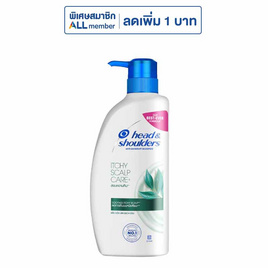 เฮดแอนด์โชว์เดอร์ แชมพูผสมสารขจัดรังแค อิทชี่ สคาลพ์ แคร์ 370 มล. - Head & Shoulders, ผลิตภัณฑ์ดูแลเส้นผม