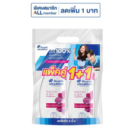เฮด แอนด์ โชว์เดอร์ แชมพู สมูท&ซิลกี้ 370 มล. (แพ็กคู่) - Head & Shoulders, Head & Shoulders
