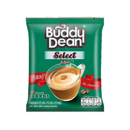 บัดดี้ดีน ซีเล็คท์ กาแฟสูตรน้ำตาลน้อย 375 กรัม (15 กรัม x 25 ซอง) - บัดดี้ดีน, เครื่องดื่มและผงชงดื่ม