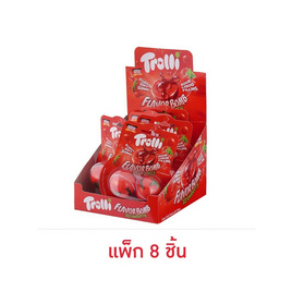 ทรอลลี่ เยลลี่เฟลเวอบอมสตรอเบอร์รี่คู่ 37.6 กรัม (แพ็ก 8 ชิ้น) - ทรอลลี่