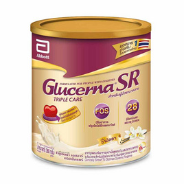 กลูเซอนาเอสอาร์ กลิ่นวานิลลา บรรจุ 380 กรัม - Glucerna, ผลิตภัณฑ์สำหรับผู้สูงอายุ