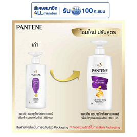 แพนทีน แชมพู โททัลแดมเมจแคร์ (ฟื้นบำรุงผมแห้งเสีย) 380 มล. - Pantene, แชมพูและครีมนวดผม