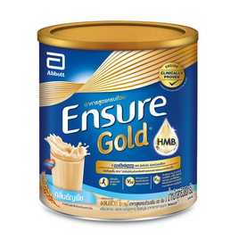 นมผงเอนชัวร์ โกลด์ กลิ่นธัญพืช 380 กรัม - Ensure, อาหารสำหรับผู้ป่วย ผู้สูงอายุ