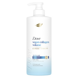 โดฟ แชมพู วีแกน คอลลาเจน วอลลุ่ม ไมเซล่า 380 มล. - Dove, ผลิตภัณฑ์ดูแลเส้นผม