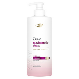 โดฟ แชมพู ไนอะซินาไมด์ ดีท็อกซ์ ไมเซล่า 380 มล. - Dove, แชมพูและครีมนวดผม