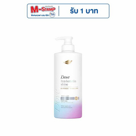 โดฟ แชมพู ไฮยา เคราติน ชายน์ ไมเซล่า 380 มล. - Dove, ผลิตภัณฑ์ดูแลเส้นผม